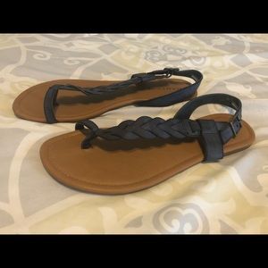 Rampage Braided Sandals Boho Summer Sandals